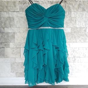 Turquoise dress